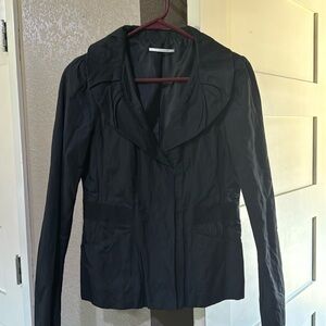 Tahari black fitted blazer
